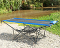 Junyora Folding Hammock with Canopy and Pillow, Outdoor Backyard